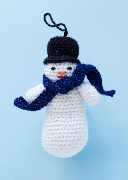 Sparkling Snowman (Crochet)