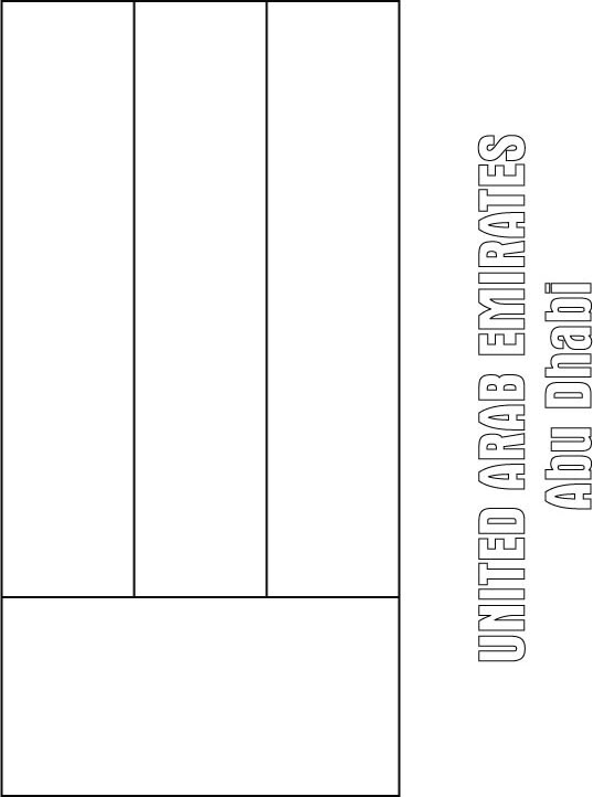 Download 254+ United Arab Emirates Flag Coloring Pages PNG PDF File
