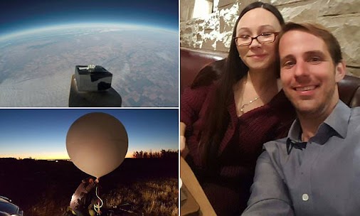 It's time for another extraordinary marriage proposal story, and this one really is out of this world...
