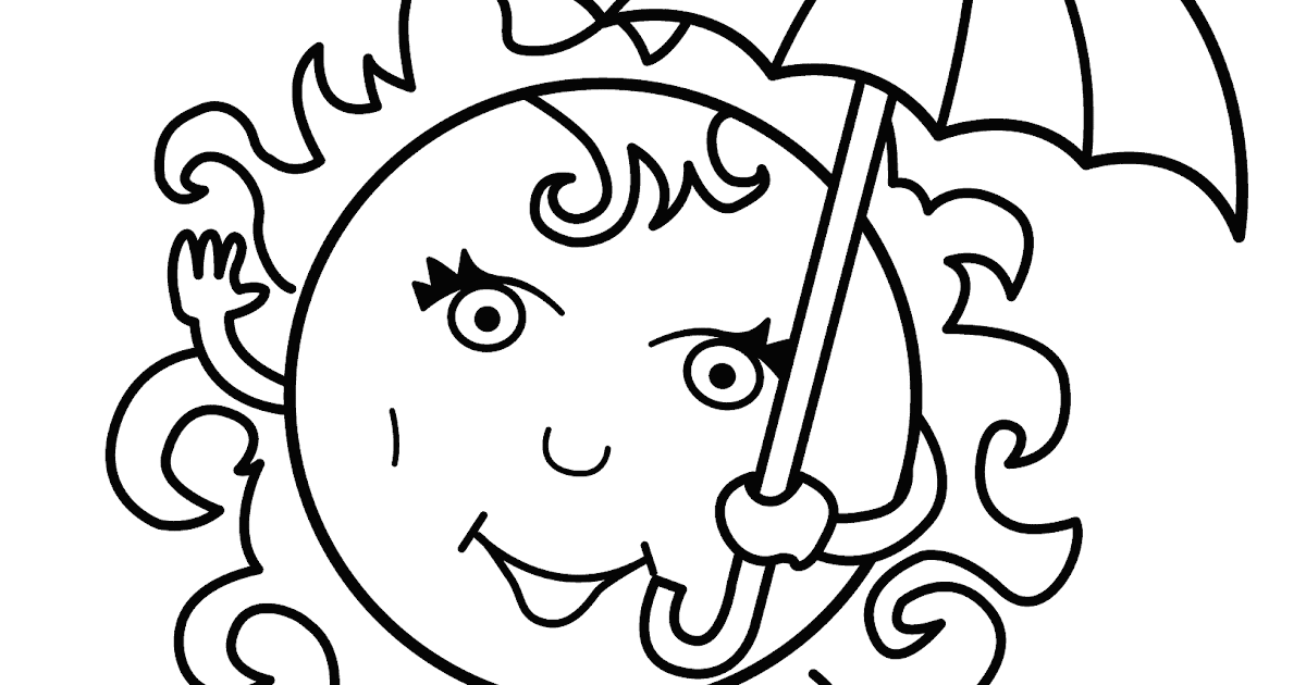 Free Coloring Pages For Kids Summer / Download this 12 sheet coloring