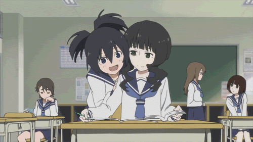 Snuggle Anime Gif / 660 x 596 jpeg 43 кб. - Insert some Thing