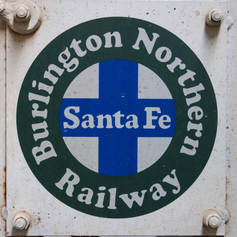 BNSF logo on BN 12580