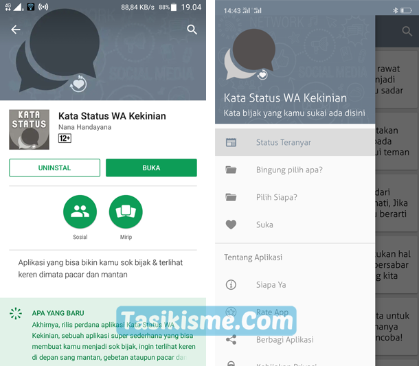 Gratis Unduh Gambar Status WhatsApp Buat Pacar Dan Mantan Kekinian Tasikisme Blog Terbaru oleh www.katacinta.co