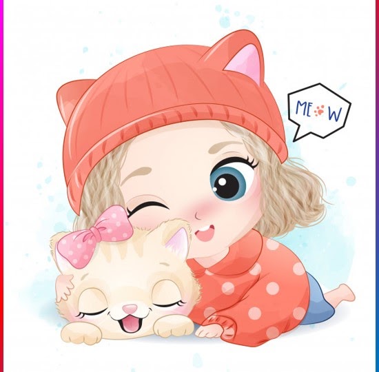 Cute Dp For Girls Cartoon Attitude - Kronikiszajse