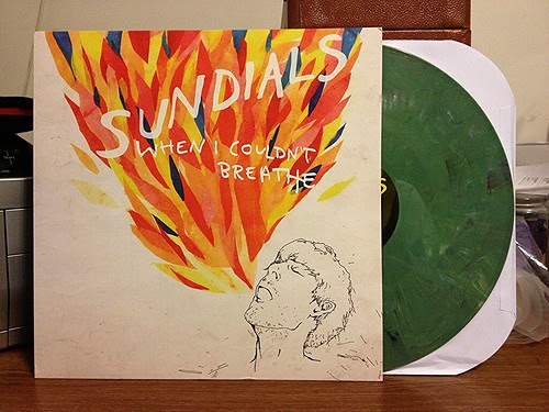 Sundials - When I Couldn't Breathe LP - Green Vinyl by Tim PopKid