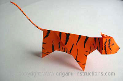 Transhu: Paper Tiger Origami
