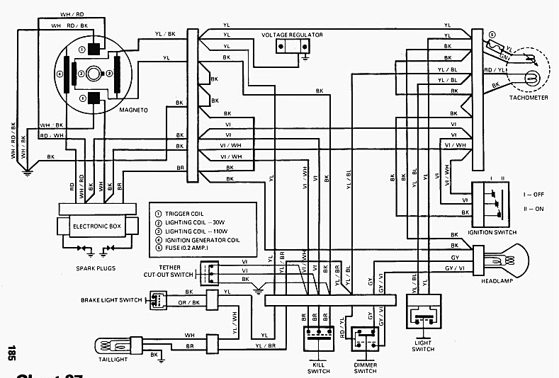 Ski Doo Snowmobile Wiring Diagram