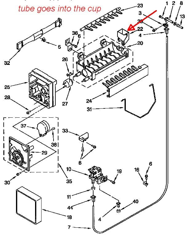 Kenmore Coldspot Model 106 Parts Diagram General Wiring Diagram