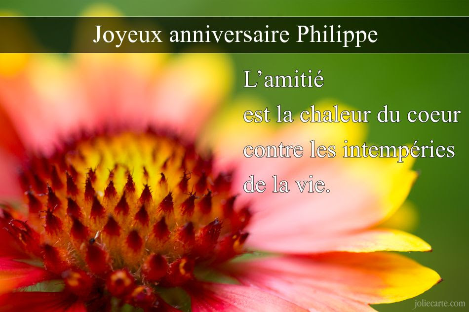 Carte Bon Anniversaire Philippe Happy Lisaoycwilson Site