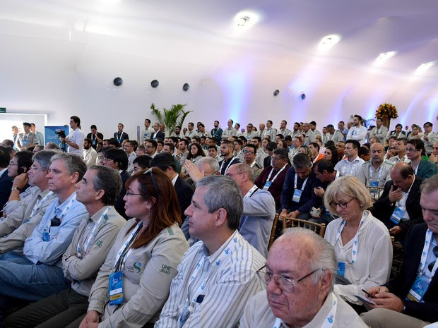 Inauguração UHE Jirau (Foto: Giseli Buscariollo/G1)