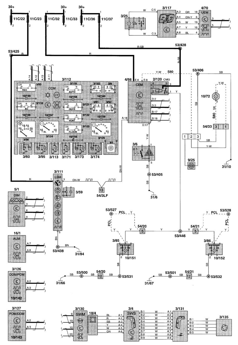 [DIAGRAM] 2001 Volvo V70 Fuel Pump T5 Wiring Diagram