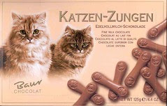 Cat Tongue-shaped Chocolate
