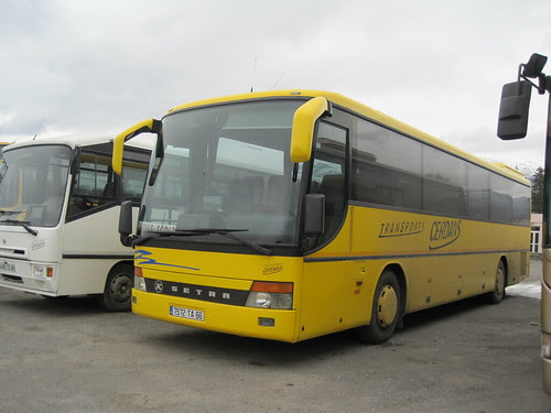 Autocar a Les Guinguetes (Cerdanya)