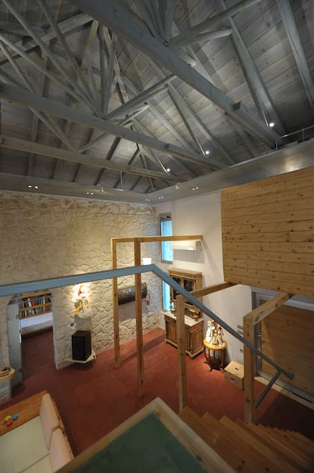 The view from the top floor.