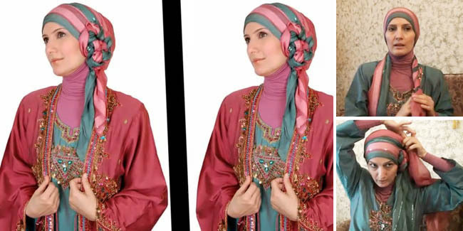 Tutorial Hijab Pesta Praktis dan Elegan  Beauty And Style