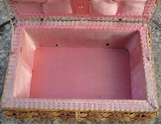 Sewing Box interior detail