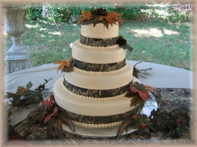 Camouflage Wedding Reception Decorations