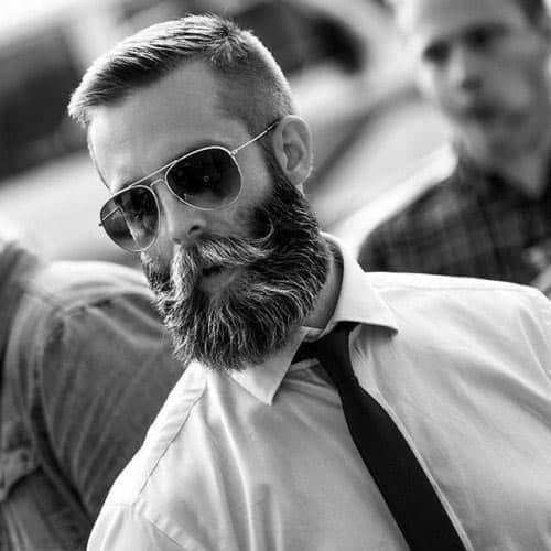 Short Hair Style For Men With Beard Men Hairstyles