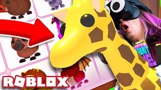 roblox adopt kelly pets neon 9tubetv robux giraffe pet safari every vr dell song computer riding