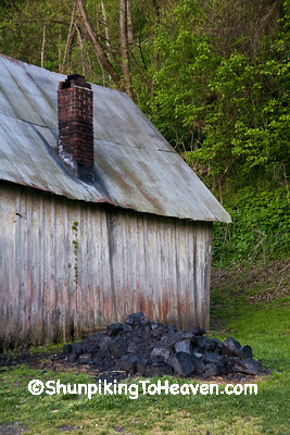 Coal Pile at Penn's Store, Casey County, Kentucky (at the Boyle County Line