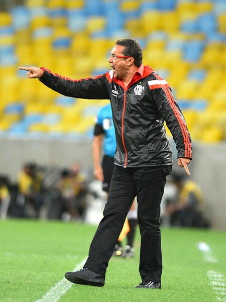 Vanderlei Luxemburgo, Flamengo X Santos (Foto: André Durão) Vanderlei Luxemburgo, Flamengo X Santos (Foto: André Durão)