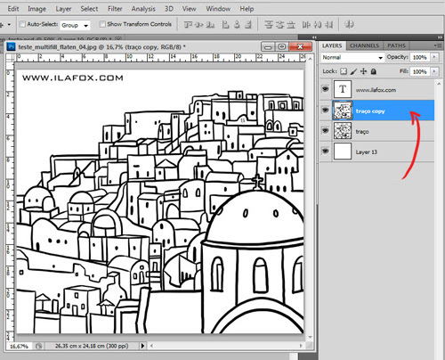 multifill, flatten, Bpelt, preenchimento automático de cores, plugin de preenchimento de cores, plugin, photoshop, by ila fox