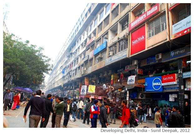 Developing Delhi - images by Sunil Deepak, 2012