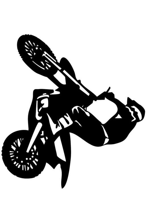 motocross ausmalbilder