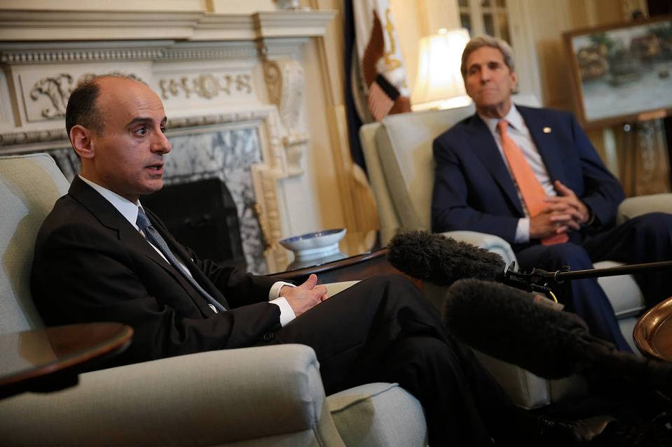 Secretary of State John Kerry meets with Adel al-Jubeir, Saudi Arabia’s foreign minister., at the State Department, July 16.