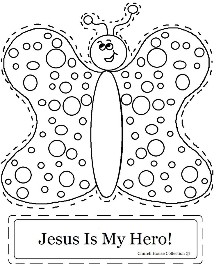 Jesus Superhero Coloring Page 346 Crafter Files