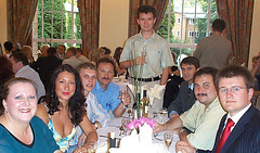 JF at Europa dinner