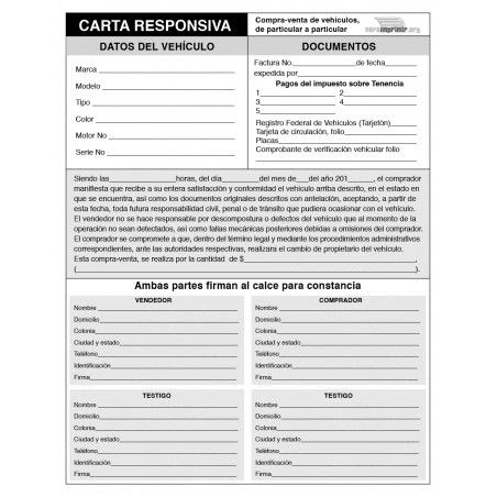Formato Carta Garantia De Productos - Listen jj