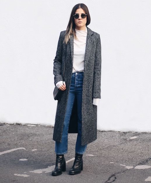 Le Fashion: Two Ways: Long Coat, Jeans and Boots