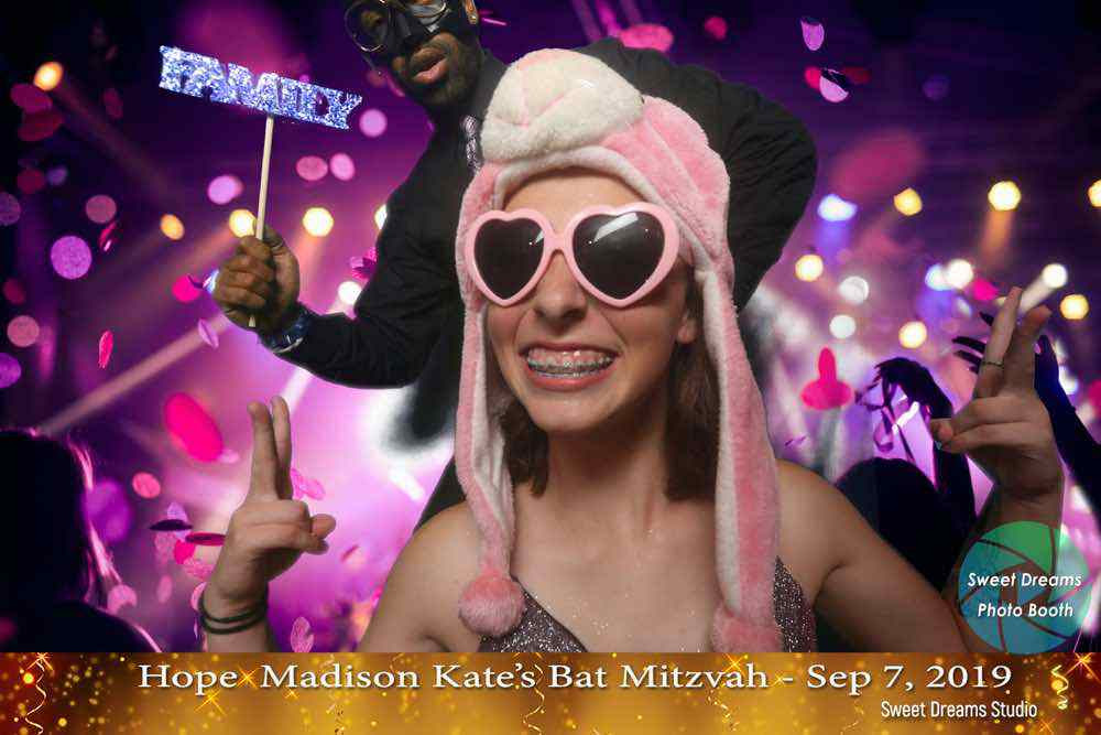 photo booth rental nj bat mitzvah party