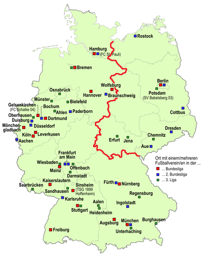 östtyskland Karta | Karta