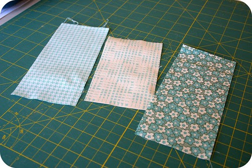 For triangle pieces