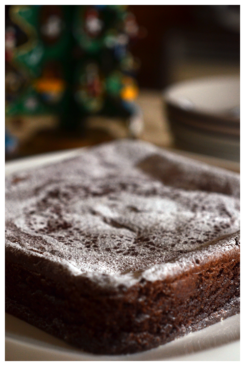 dark chocolate and prune cake© by Haalo
