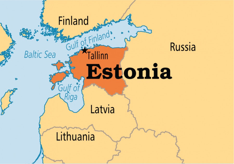 Αποτέλεσμα εικόνας για εσθονια χαρτης