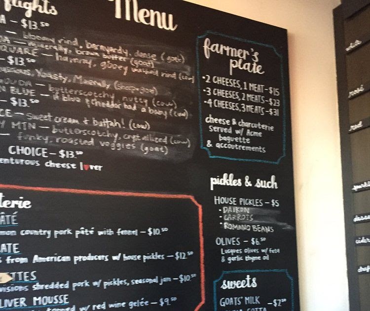 Craft House Menu Chesterton - housebh