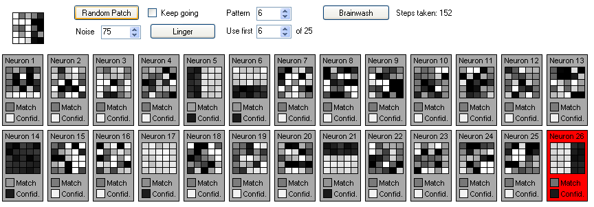 Pattern Sniffer screen shot