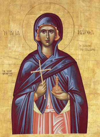 Sainte Marthe. Disciple du Christ, sœur de Lazare (1er s.)