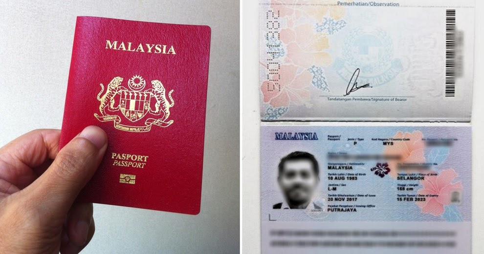 Contoh Nombor Passport Malaysia Eservices Tamin IMAGESEE