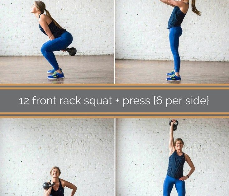 Simple 22 Minute Kettlebell Workout for Women