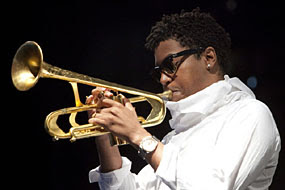 Christian Scott, een van de genomineerden voor de Paul Acket Award 2010 (foto: Cees van de Ven)