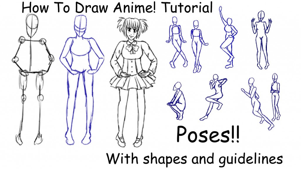 Anime Anatomy Poses Male