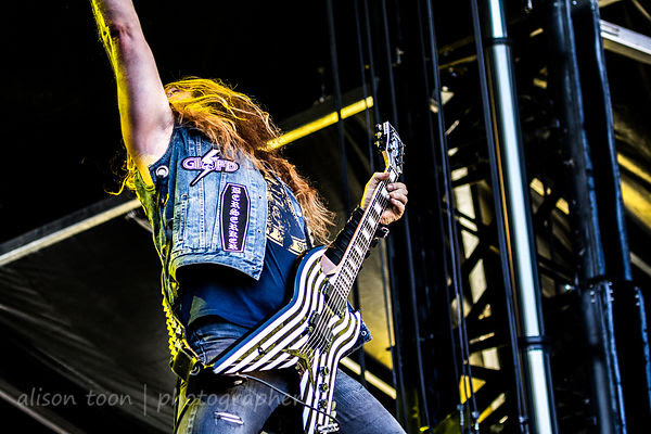 Zakk Wylde, vocals and guitar, Black Label Society