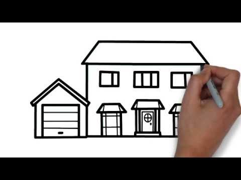 35+ Latest Step By Step Easy Beautiful House Drawing - Karon C. Shade