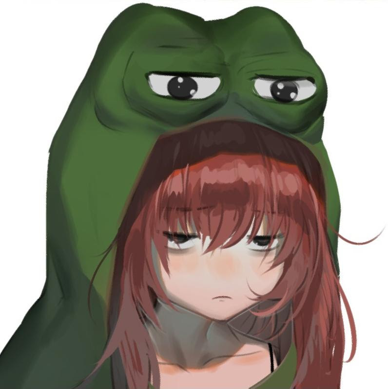 Pepe The Frog Anime Girl