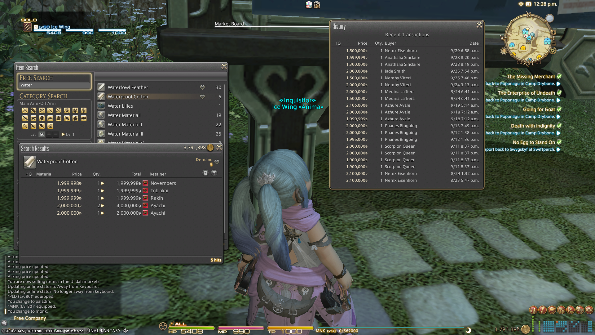 Waterproof Cotton Cloth Ffxiv 15 Outrageous Ideas For Your Waterproof