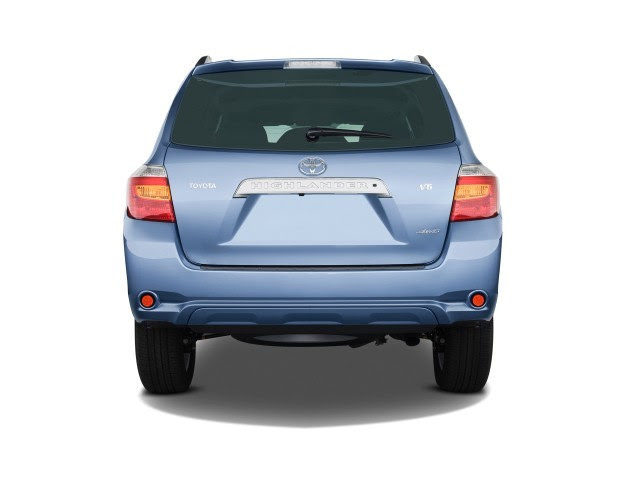 2009 Toyota Highlander 4WD 4-door V6 Limited (Natl) Rear Exterior View 2009 Toyota Highlander 4WD 4-door V6 Limited (Natl) Rear Exterior View